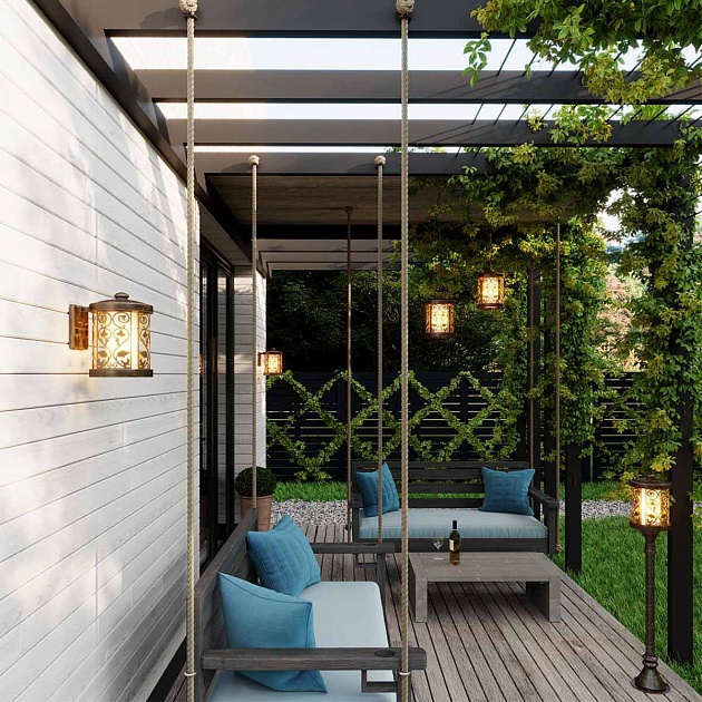 Уличный светильник Odeon Light Nature Lagra 2286/1A изображение 2 Уличный светильник Odeon Light Nature Lagra 2286/1A Фото № 2