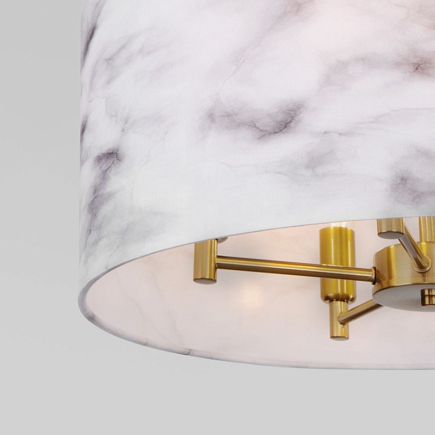 Подвесная люстра Eurosvet Brume 60174/5 латунь a069024 Фото № 3