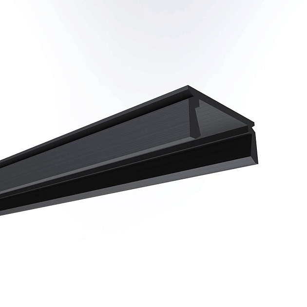 Профиль накладной черный 2м. Apeyron 08-01-01Ч Фото № 1