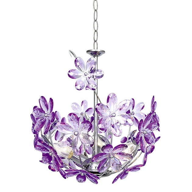 Подвесная люстра Globo Purple 5141 изображение 2 Подвесная люстра Globo Purple 5141 Фото № 2