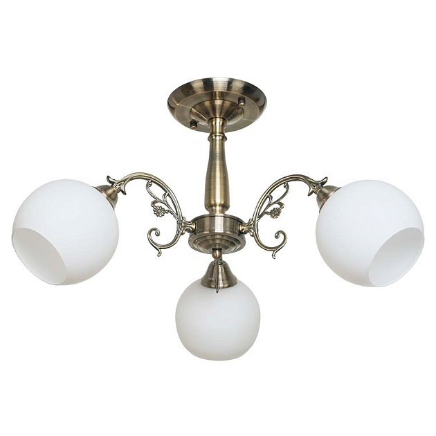 Потолочная люстра ЭкономСвет 081M/3AB WT Фото № 1