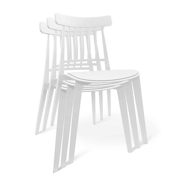 Кухонный стул Sheffilton SHT-S108-P белый/белый 9002324203 Фото № 1