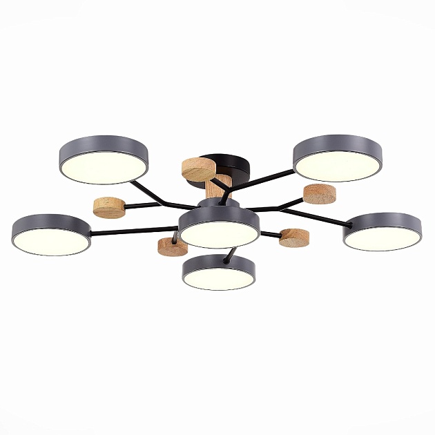 Потолочная светодиодная люстра Evoluce FAEMA SLE6006-702-06 Фото № 1