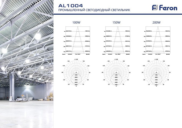 Подвесной светодиодный светильник Feron AL1004 41331 Фото № 2