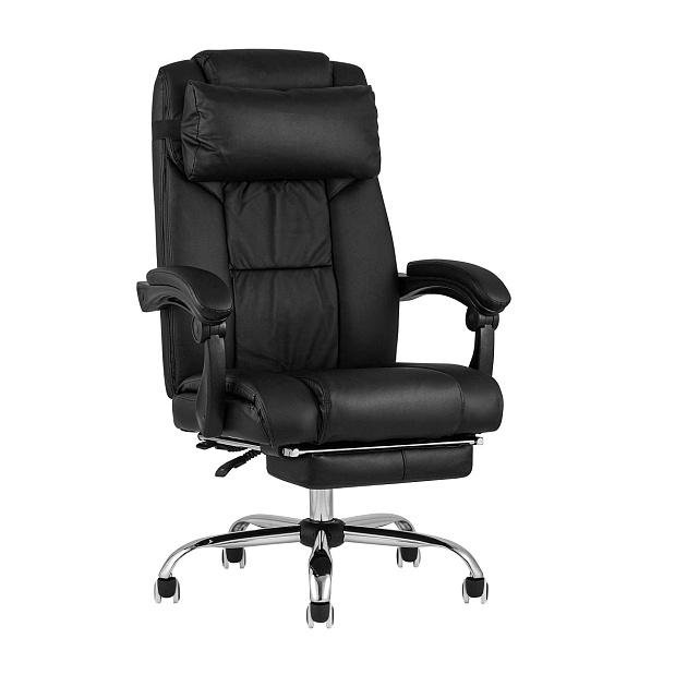 Кресло руководителя TopChairs Royal черное D-402 black Фото № 1