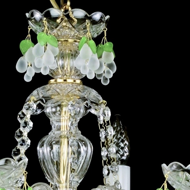 Подвесная люстра Artglass Gizela VI. VIno White St Фото № 3