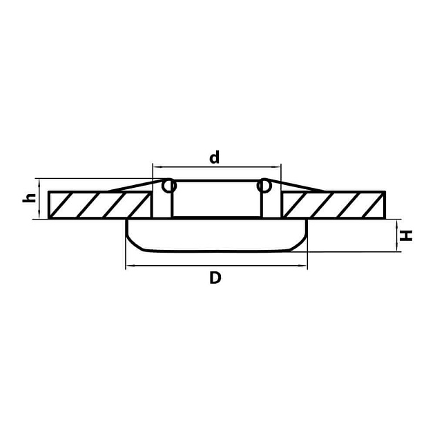 Встраиваемый светодиодный светильник Lightstar Monde 071057 Фото № 2