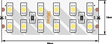 Светодиодная лента SWG 19,2W/m 240Led/m 3528SMD холодный белый 5M SWG3240-24-19.2-W-М 009249 3