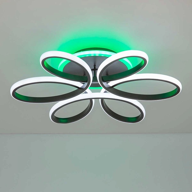 Потолочная светодиодная люстра Citilux Сезар Смарт CL233A155E Фото № 7