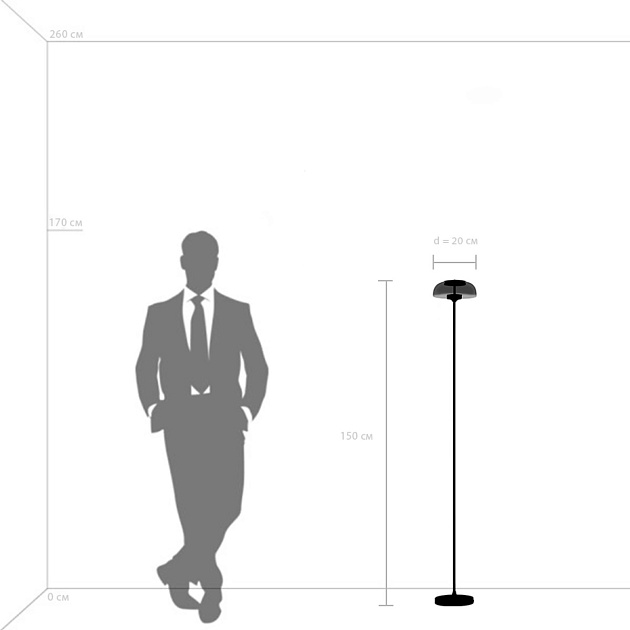 Торшер Lightstar Acrile 738773 Фото № 5