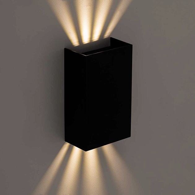 Уличный настенный светодиодный светильник Citilux Stels CLU0741 Фото № 7