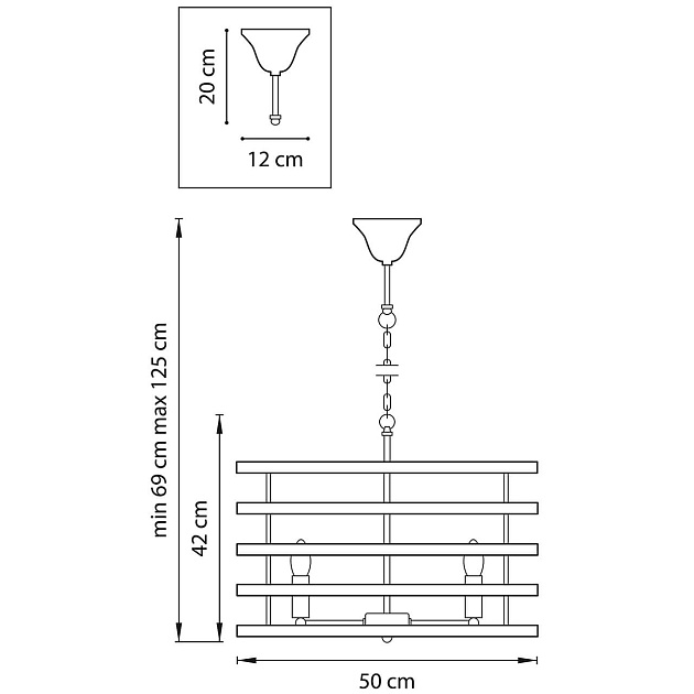 Подвесная люстра Lightstar Epsilon 735050 изображение 6 Подвесная люстра Lightstar Epsilon 735050 Фото № 6