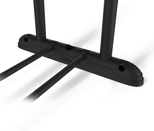 Гардеробная вешалка Sheffilton SHT-WR4150 черный/черный муар/хром лак 3290396001 изображение 2 Гардеробная вешалка Sheffilton SHT-WR4150 черный/черный муар/хром лак 3290396001 Фото № 2