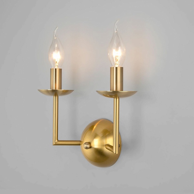 Бра Eurosvet Cariso 60150/2 латунь Фото № 1