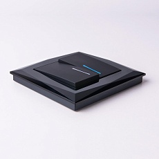 Рамка на 1 пост Werkel Diamant черный W0011208 4690389158797 2