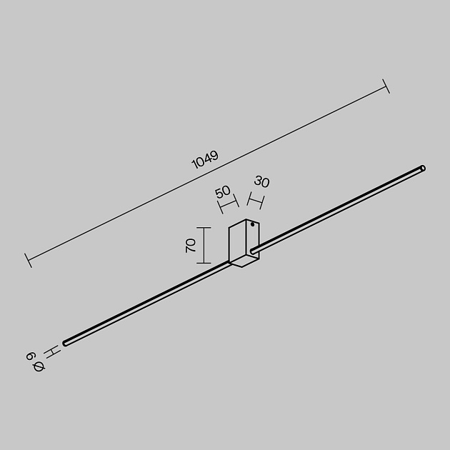 Бра Maytoni Technical Pars C071WL-L12B3K изображение 2 Бра Maytoni Technical Pars C071WL-L12B3K Фото № 2