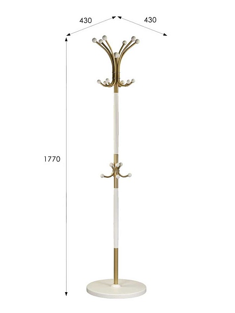 Напольная вешалка Мебелик Д 1 000532 изображение 3 Напольная вешалка Мебелик Д 1 000532 Фото № 3