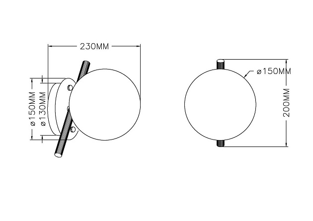 Бра MyFar Francis MR2070-1W Фото № 2