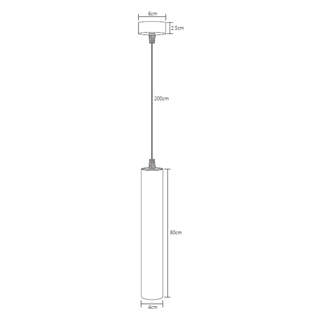 Подвесной светодиодный светильник Fiberli Tube480 4000K 12110302 Фото № 3
