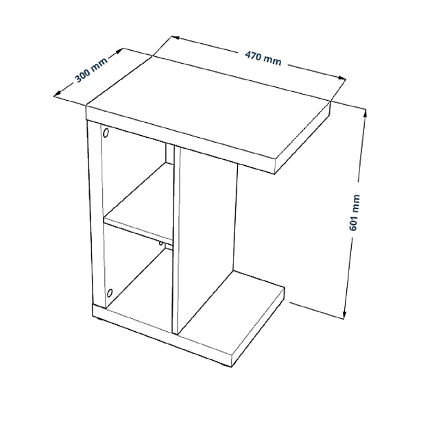 Приставной стол Шведский Стандарт ENKEL T S00166 Фото № 3