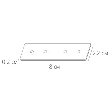 Пластина монтажная Arte Lamp Linea-Accessories A480533 1