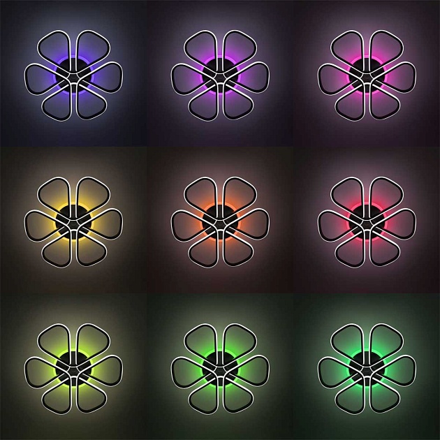 Потолочная светодиодная люстра Citilux Сезар Смарт CL233A255E Фото № 6