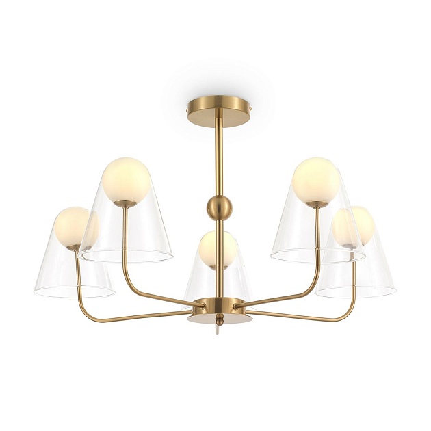 Потолочная люстра Freya Doublety FR5382PL-05BS изображение 3 Потолочная люстра Freya Doublety FR5382PL-05BS Фото № 3