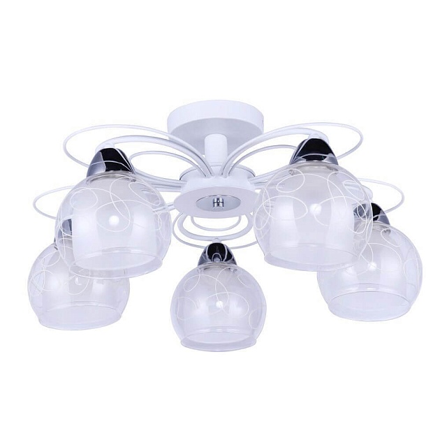 Потолочная люстра Arte Lamp A7585PL-5WH Фото № 1