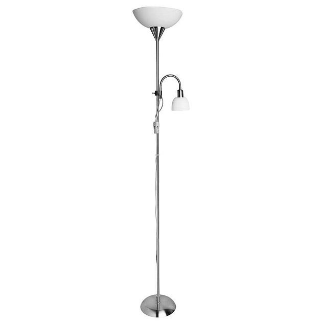 Торшер Arte Lamp Duetto A9569PN-2SS изображение 1 Торшер Arte Lamp Duetto A9569PN-2SS Фото № 1