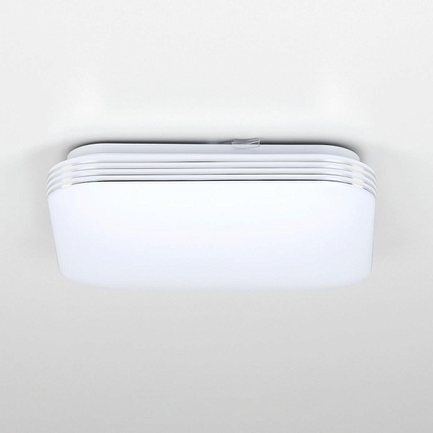 Потолочный светодиодный светильник Citilux Симпла CL714K24SV изображение 11 Потолочный светодиодный светильник Citilux Симпла CL714K24SV Фото № 11