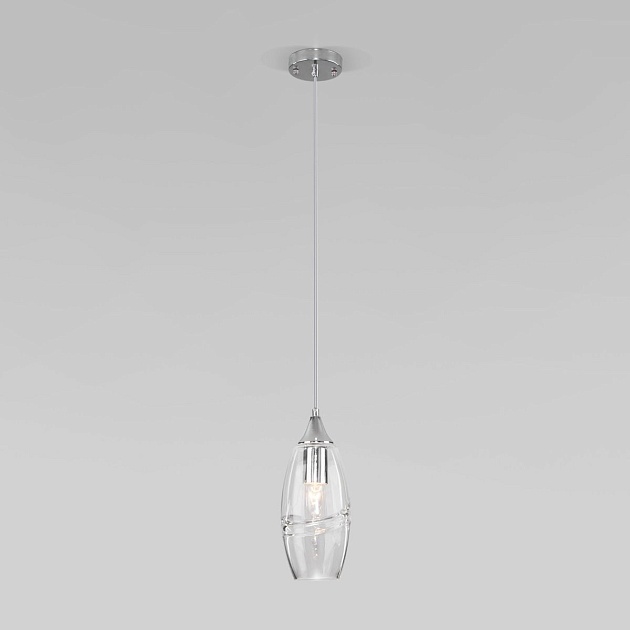 Подвесной светильник Eurosvet Lotus 50222/1 прозрачный изображение 1 Подвесной светильник Eurosvet Lotus 50222/1 прозрачный Фото № 1