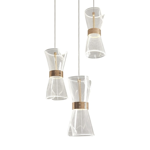 Подвесная светодиодная люстра Freya Dress FR5438PL-L18G изображение 3 Подвесная светодиодная люстра Freya Dress FR5438PL-L18G Фото № 3