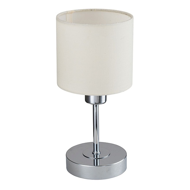 Настольная лампа Escada Denver 1109/1 Chrome/Beige Фото № 5