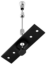 Подвес тросовый Hesby Lighting ElDeko для накладного шинопровода, серебристый HSBL_0058