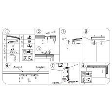 Коннектор L-образный Lightstar Linea 506137 1