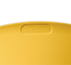 Барный стул Sheffilton SHT-ST19/S29 желтый/черный муар 8030296504 2