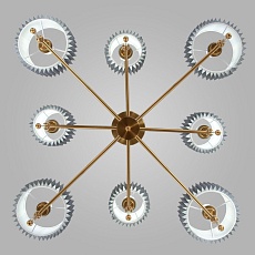 Подвесная люстра Eurosvet Notturno 60162/8 латунь 3