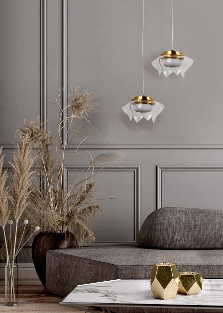 Подвесной светодиодный светильник De Markt Ауксис 7 722012101 Фото № 2