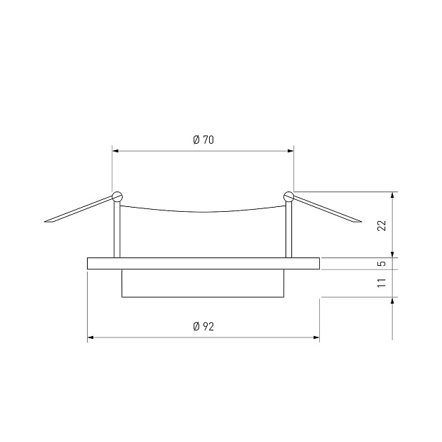 Встраиваемый светильник Elektrostandard 113 MR16 белый/черный a053342 изображение 3 Встраиваемый светильник Elektrostandard 113 MR16 белый/черный a053342 Фото № 3
