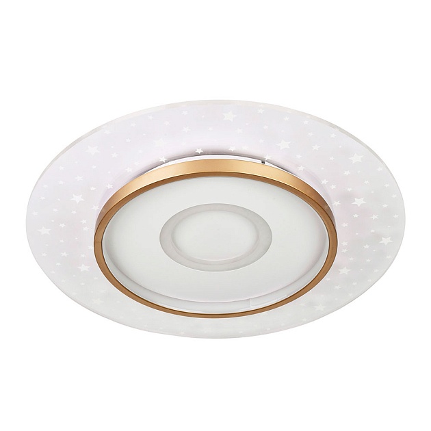 Потолочный cветильник LED4U L1027-500 WH-GD изображение 1 Потолочный cветильник LED4U L1027-500 WH-GD Фото № 1
