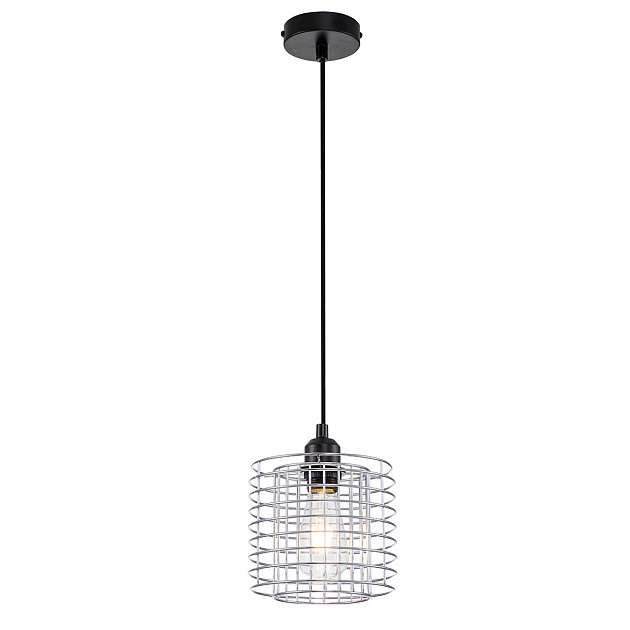Подвесной светильник Escada Grid 10190/1S Chrome Фото № 1