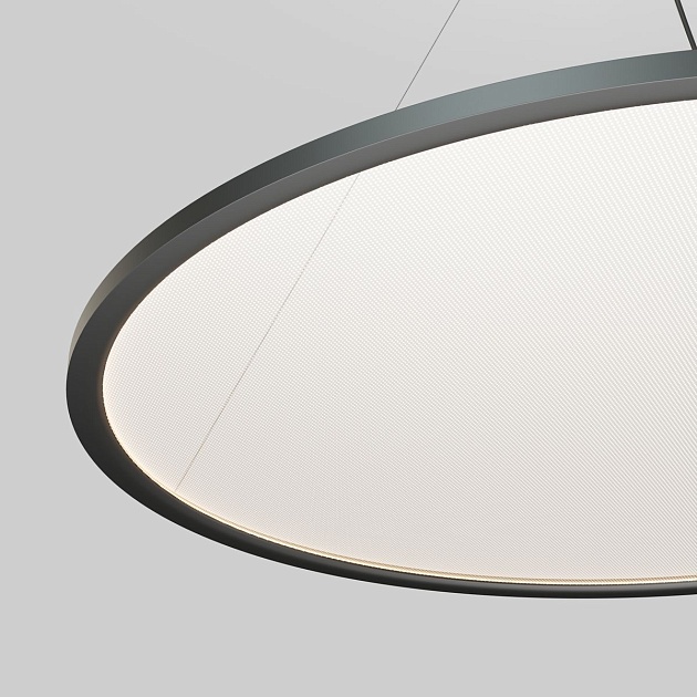 Подвесной горизонтальный светодиодный светильник Denkirs Veil DK6620-BK Фото № 3