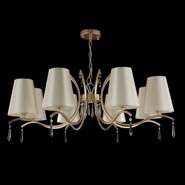 Подвесная люстра Crystal Lux Renata SP8 Gold изображение 4 Подвесная люстра Crystal Lux Renata SP8 Gold Фото № 4