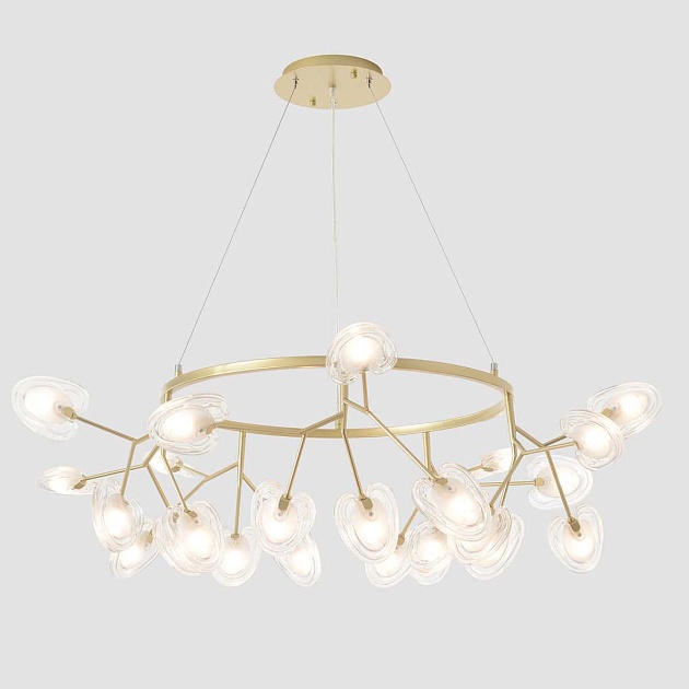 Подвесной светильник Crystal Lux SOLE SP25 GOLD изображение 3 Подвесной светильник Crystal Lux SOLE SP25 GOLD Фото № 3