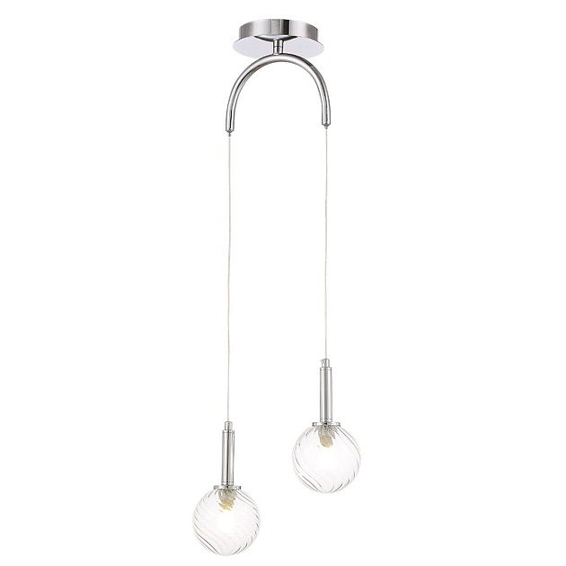 Подвесной светильник Crystal Lux Luxury SP2 Chrome Фото № 3