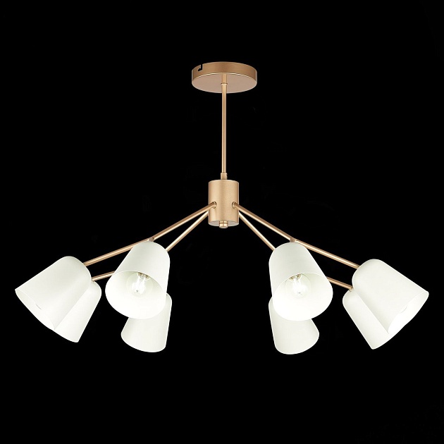 Подвесная люстра Evoluce Mario SLE155902-08 изображение 5 Подвесная люстра Evoluce Mario SLE155902-08 Фото № 5