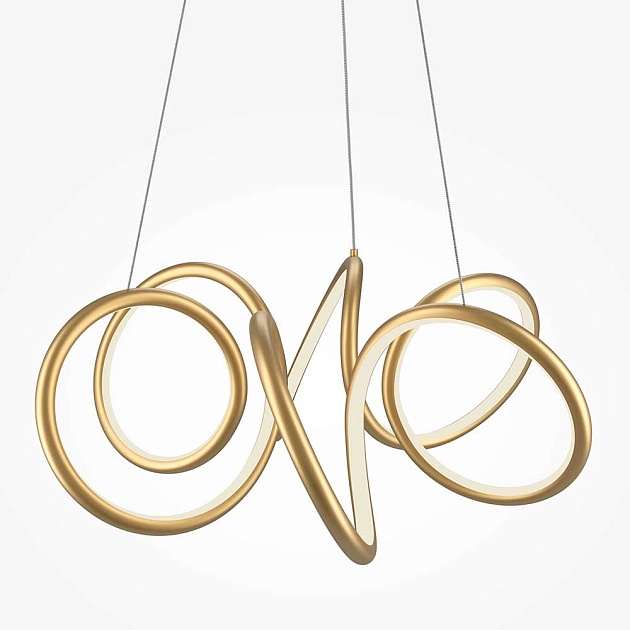 Подвесной светодиодный светильник Maytoni Curve MOD241PL-L60BSK изображение 4 Подвесной светодиодный светильник Maytoni Curve MOD241PL-L60BSK Фото № 4