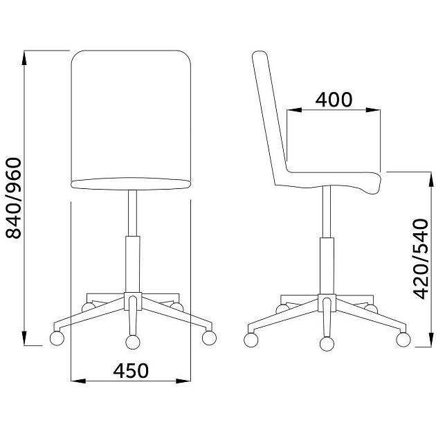 Поворотное кресло AksHome Fiji капучино, велюр 70502 Фото № 2