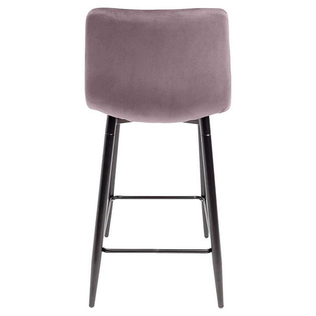 Барный стул AksHome Mia пыльная роза, велюр 78869 Фото № 5