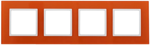 Рамка 4-постовая ЭРА Elegance 14-5104-22 Б0034531 Фото № 1